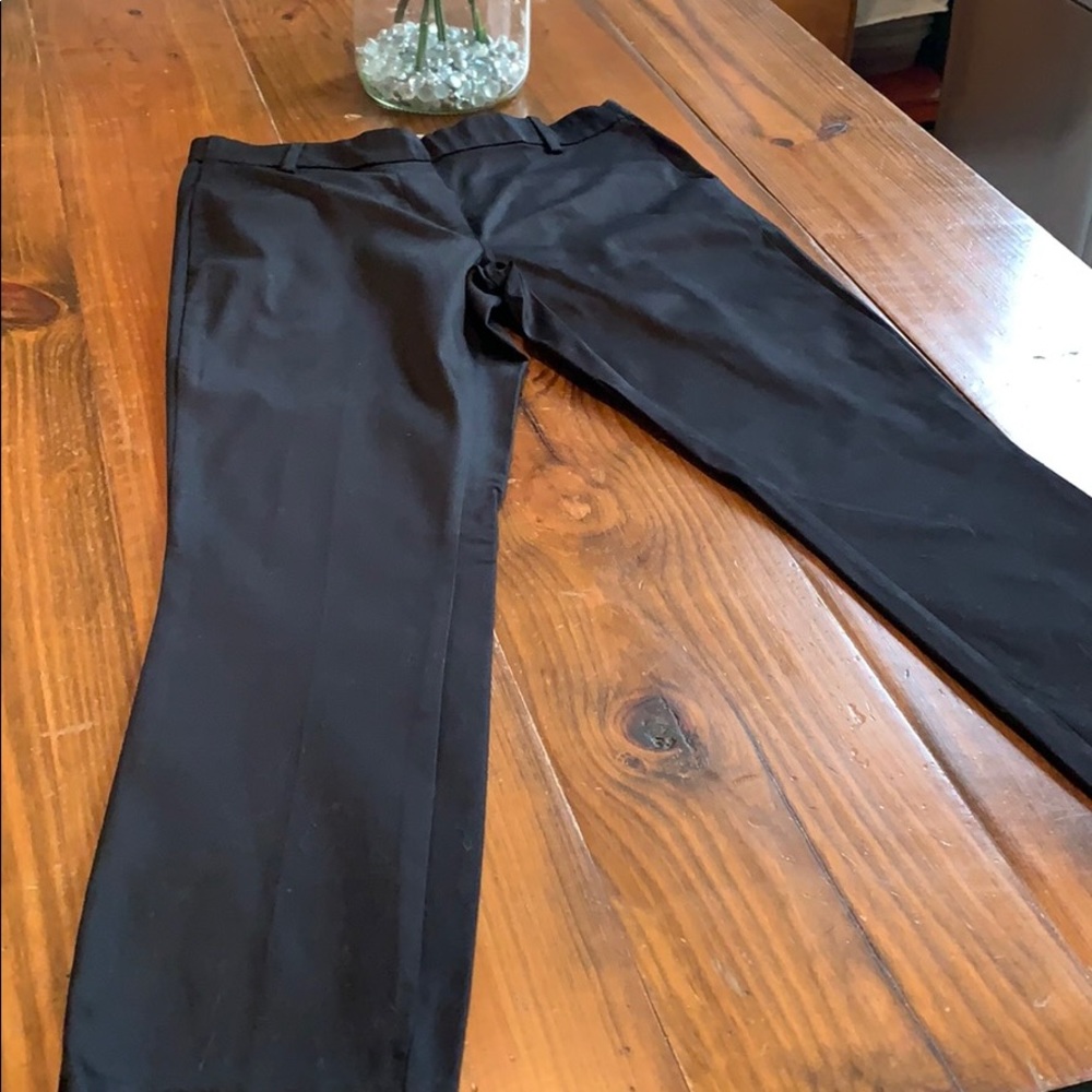 H&M black ankle pants